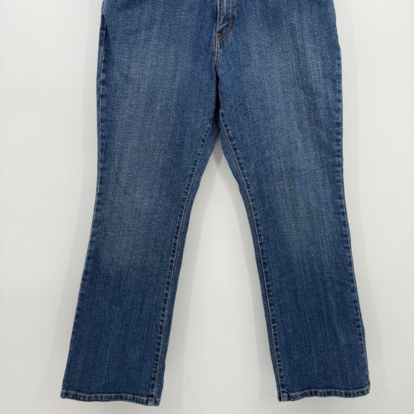 Levis 550 Jeans Women 10 Short Blue Bootcut Relaxed Fit Mid Rise Stretch Denim - Picture 3 of 13